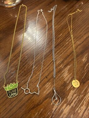 Science Lovers Necklace Collection